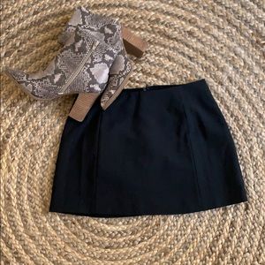 Cooperative black mini skirt